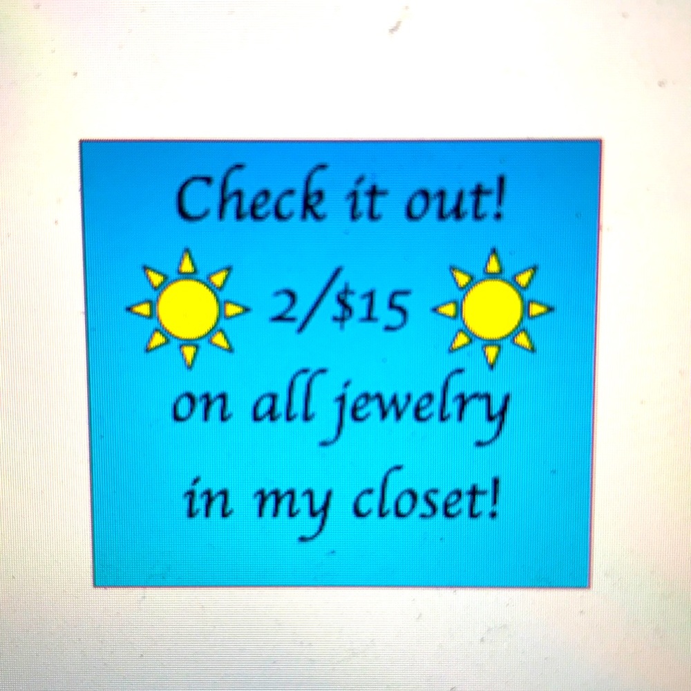 ☀️Jewelry deal!☀️